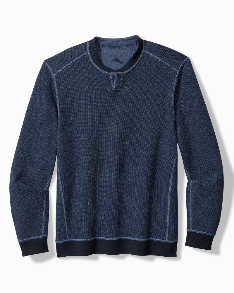 Big & Tall Flip Coast Reversible Abaco Sweatshirt - Tommy Bahama Men