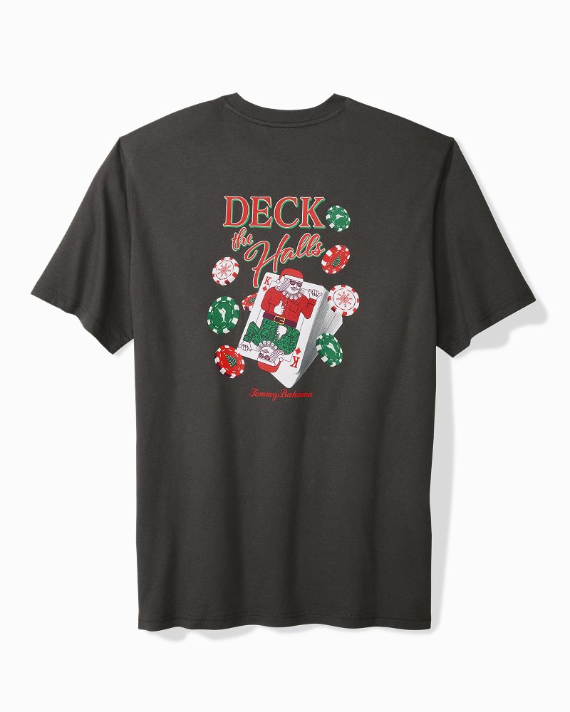 Big & Tall Deck the Halls Graphic T-Shirt - Tommy Bahama Men