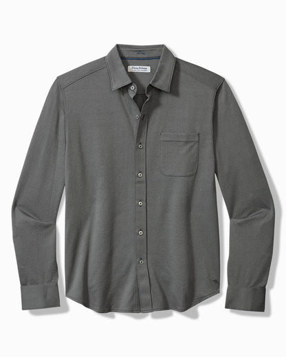 Big & Tall San Lucio Diamond Isles Knit Stretch Shirt - Tommy Bahama Men