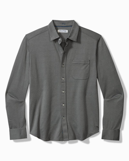 Big & Tall San Lucio Diamond Isles Knit Stretch Shirt - Tommy Bahama Men