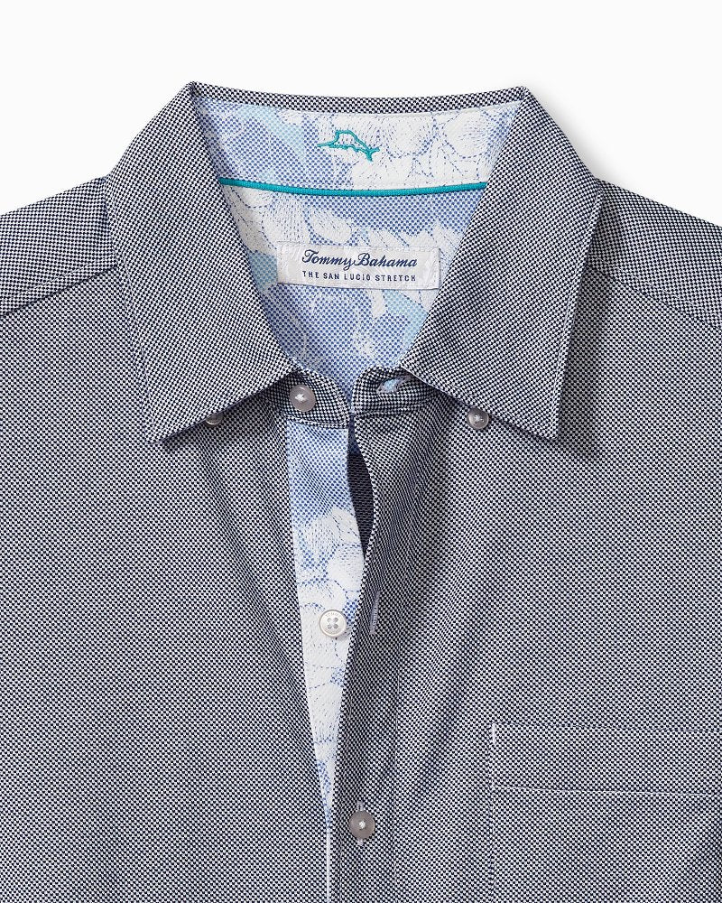 Big & Tall San Lucio Cali Blooms Happy Hour Knit Stretch Shirt - Tommy Bahama Men