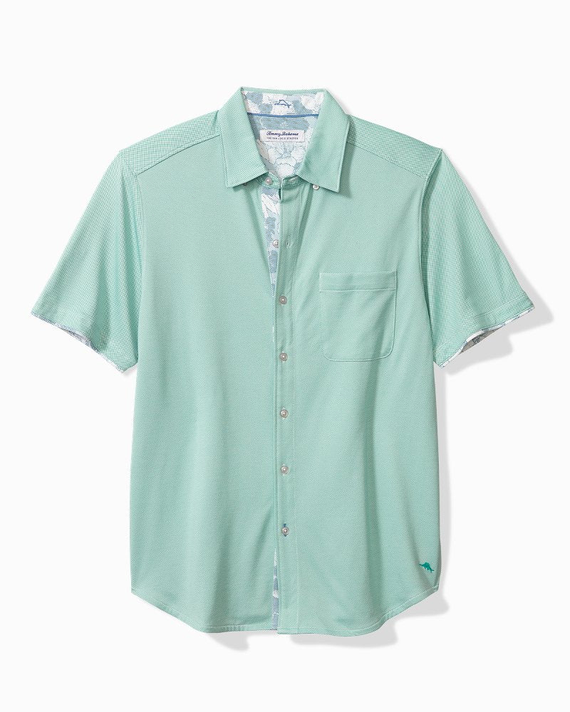Big & Tall San Lucio Cali Blooms Happy Hour Knit Stretch Shirt - Tommy Bahama Men