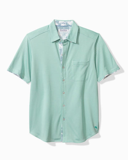 Big & Tall San Lucio Cali Blooms Happy Hour Knit Stretch Shirt - Tommy Bahama Men