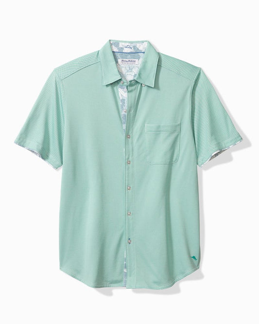 Big & Tall San Lucio Cali Blooms Happy Hour Knit Stretch Shirt - Tommy Bahama Men