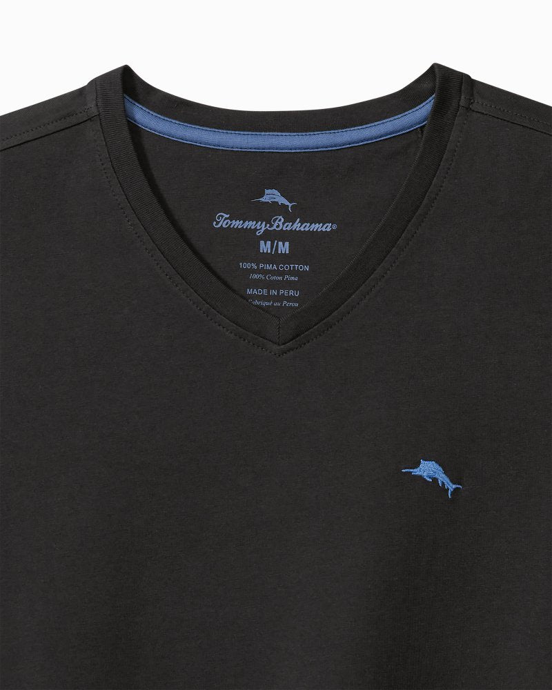 Big & Tall Bali Skyline V-Neck Long-Sleeve T-Shirt - Tommy Bahama Men