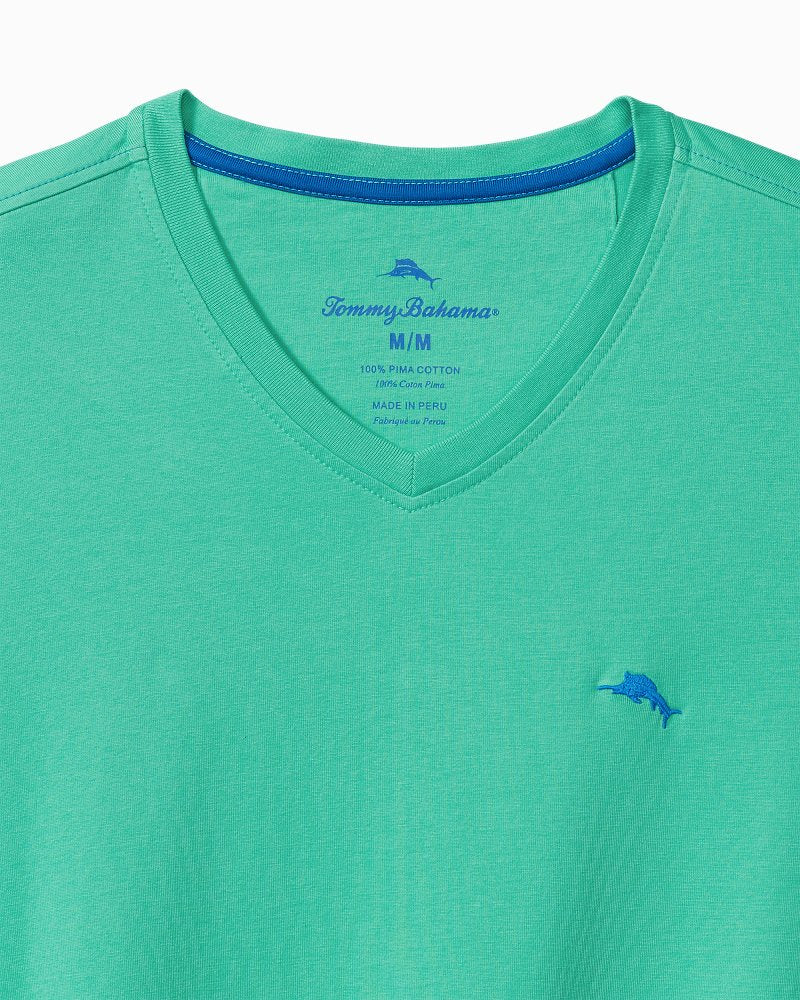 Big & Tall Bali Skyline V-Neck Long-Sleeve T-Shirt - Tommy Bahama Men
