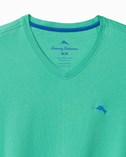 Big & Tall Bali Skyline V-Neck Long-Sleeve T-Shirt - Tommy Bahama Men