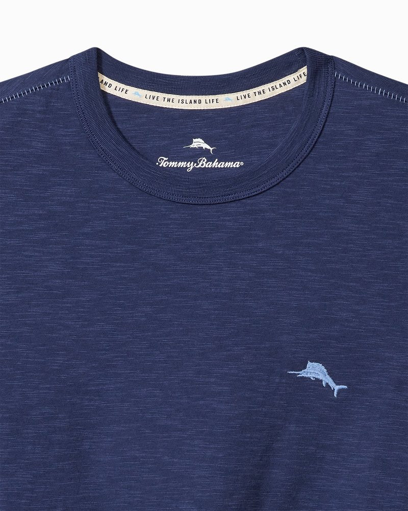 Big & Tall Azul Palms Long-Sleeve Lux T-Shirt - Tommy Bahama Men