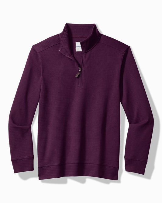 Big & Tall St. Kitts Half-Zip Sweatshirt - Tommy Bahama Men