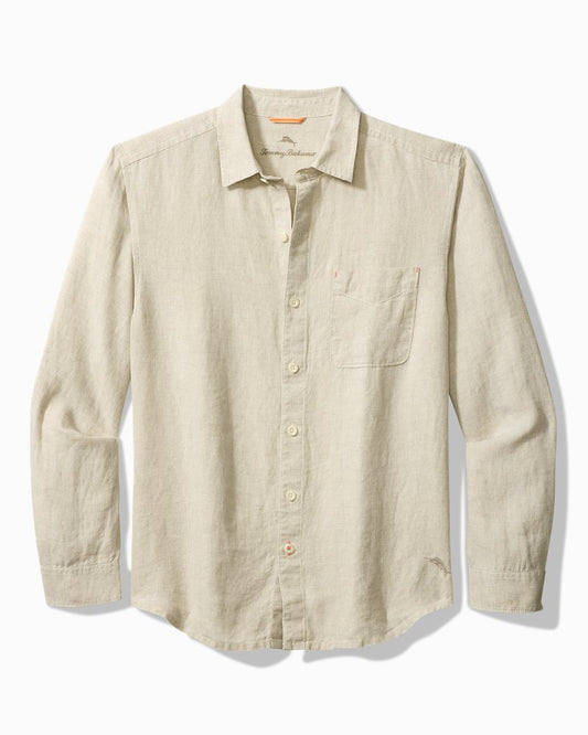 Big & Tall Sea Glass Breezer Linen Shirt - Tommy Bahama Men