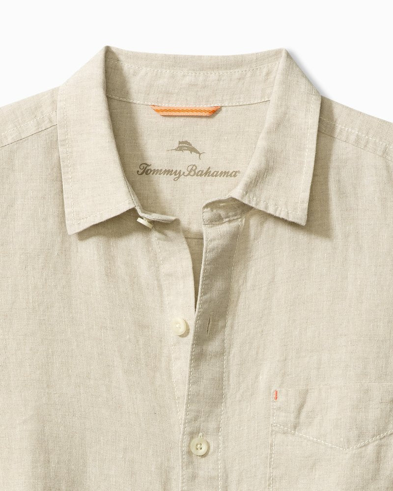 Big & Tall Sea Glass Breezer Linen Shirt - Tommy Bahama Men