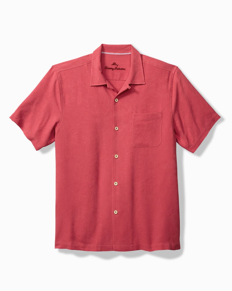 Big & Tall Tropic Isles Silk Camp Shirt - Tommy Bahama Men