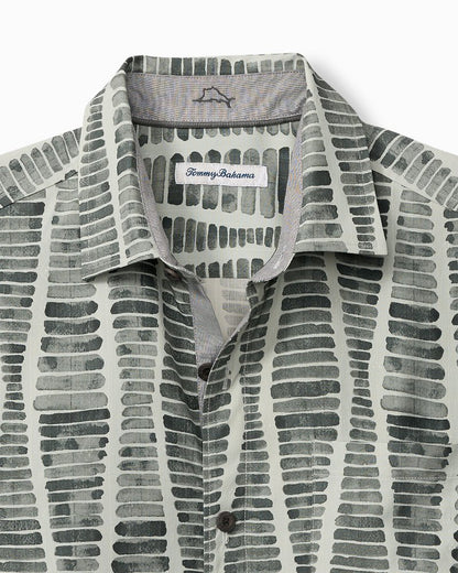 Big & Tall Boardwalk Blues Silk Camp Shirt - Tommy Bahama Men