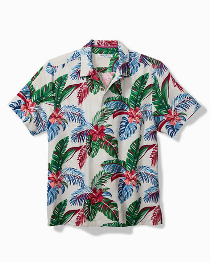 Big & Tall Frond Fusion IslandZone® Camp Shirt - Tommy Bahama Men