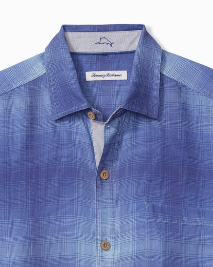 Big & Tall Madera Ombré Silk Camp Shirt - Tommy Bahama Men