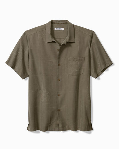 Big & Tall Coconut Point Palm Isle IslandZone® Camp Shirt - Tommy Bahama Men