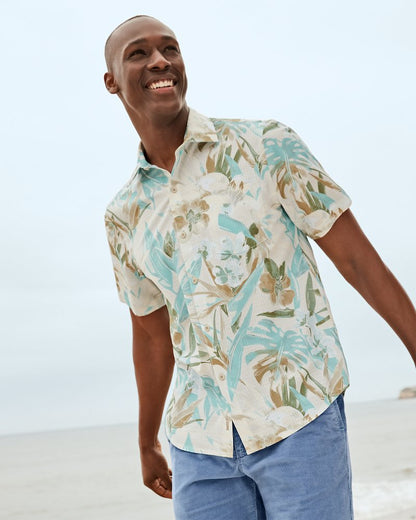 Big & Tall Bahama Coast Jungle Haven IslandZone® Shirt - Tommy Bahama Men
