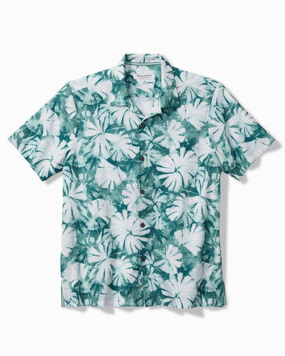 Big & Tall Bahama Coast Laguna Breeze IslandZone® Short-Sleeve Shirt - Tommy Bahama Men