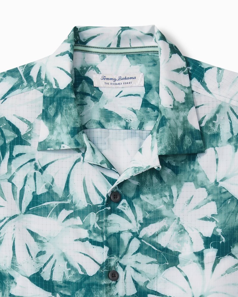 Big & Tall Bahama Coast Laguna Breeze IslandZone® Short-Sleeve Shirt - Tommy Bahama Men