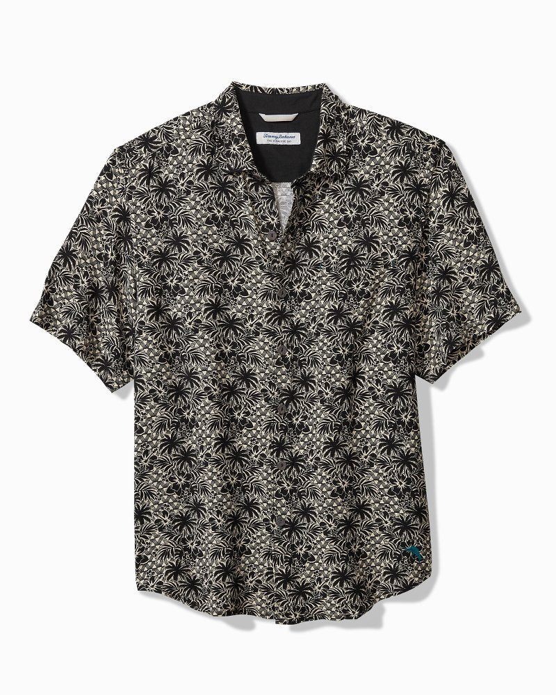 Big & Tall Veracruz Cay Palm Cascade Short-Sleeve Shirt - Tommy Bahama Men