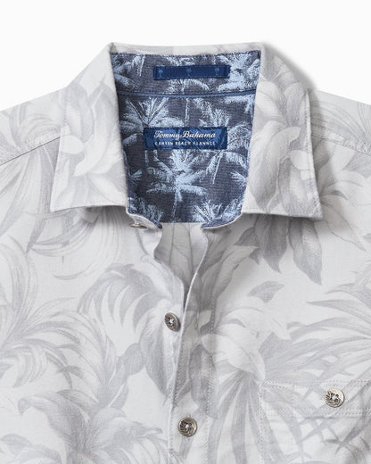 Big & Tall Canyon Beach Durango Palms Stretch Flannel Shirt - Tommy Bahama Men