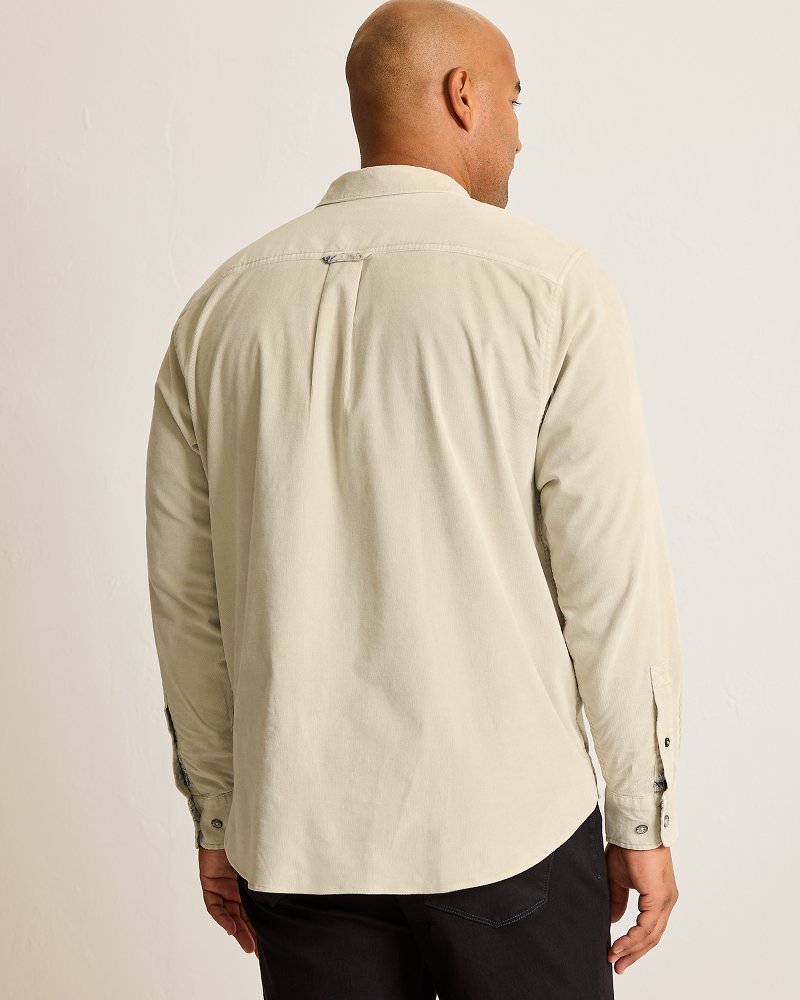 Big & Tall Coastline Cord Stretch Sun Fade Shirt - Tommy Bahama Men