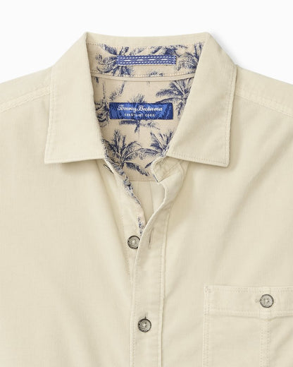Big & Tall Coastline Cord Stretch Sun Fade Shirt - Tommy Bahama Men