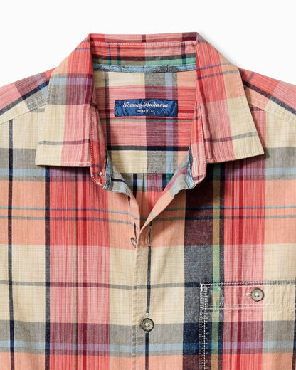 Big & Tall Sunwash Check Long-Sleeve Shirt - Tommy Bahama Men