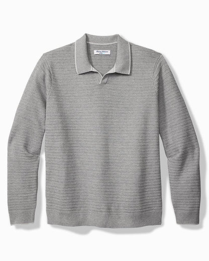 Big & Tall Coolside Harbor IslandZone® Sweater Polo - Tommy Bahama Men