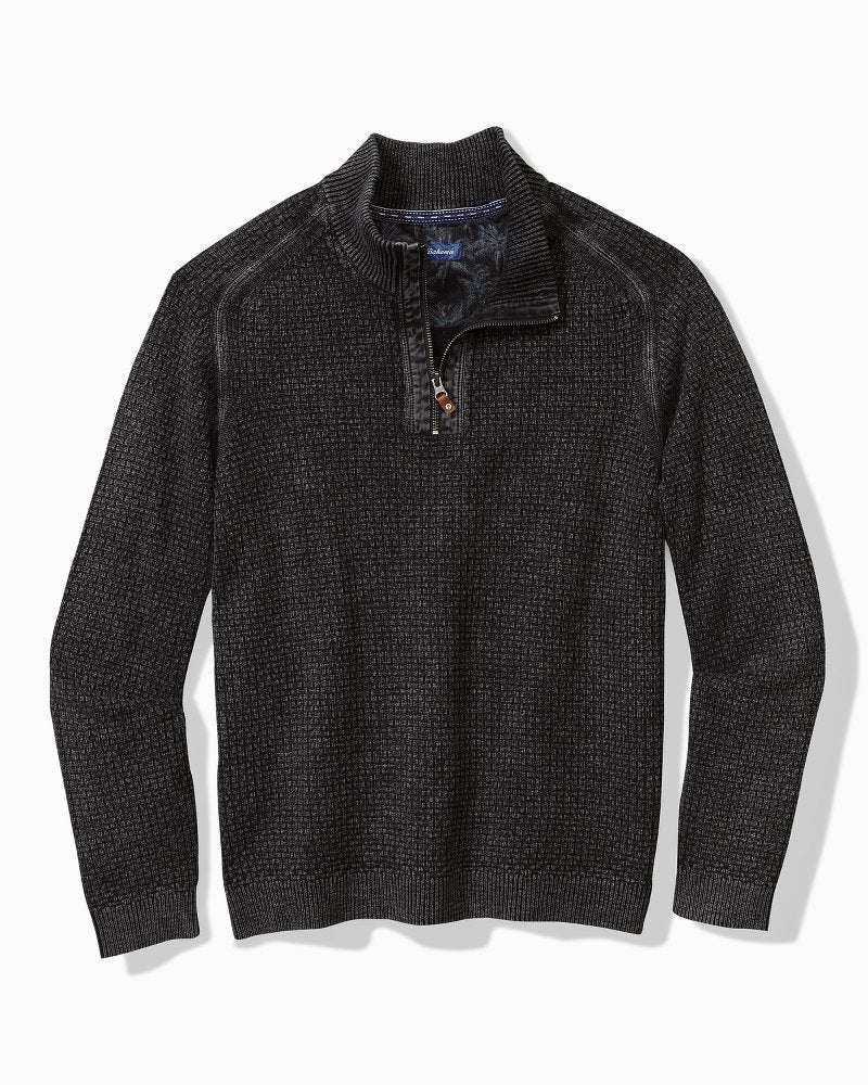 Big & Tall Sunbreak Half-Zip Sweater - Tommy Bahama Men