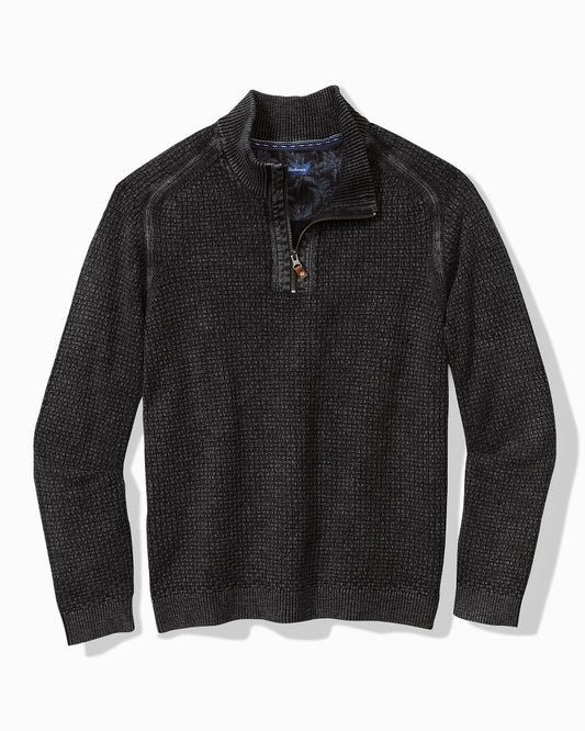 Big & Tall Sunbreak Half-Zip Sweater - Tommy Bahama Men