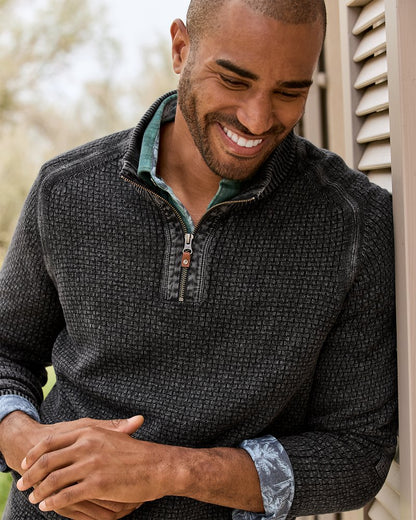 Big & Tall Sunbreak Half-Zip Sweater - Tommy Bahama Men