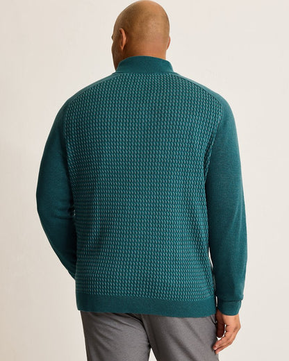 Big & Tall Coastal Shores Half-Zip Sweater - Tommy Bahama Men