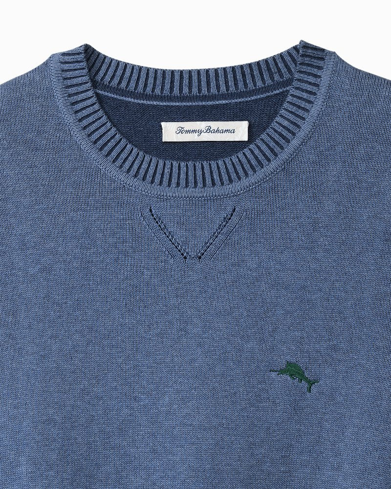 Big & Tall Marlin Luxe Crew Sweater - Tommy Bahama Men