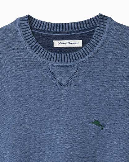 Big & Tall Marlin Luxe Crew Sweater - Tommy Bahama Men