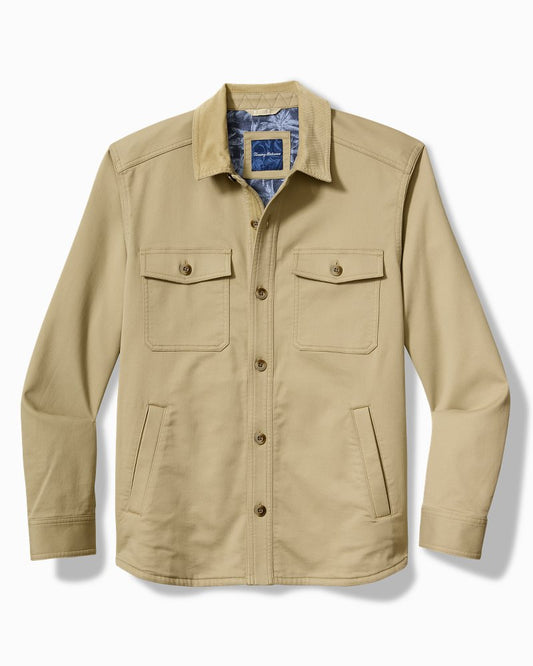 Big & Tall Harbor Point Shirt Jacket - Tommy Bahama Men