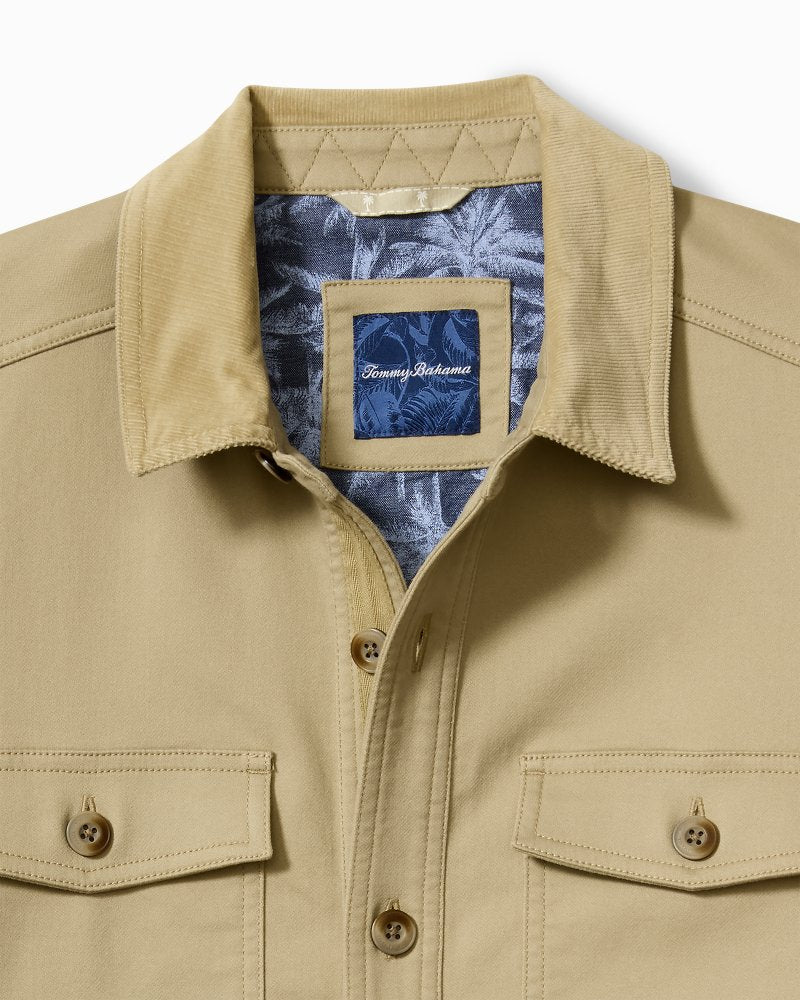 Big & Tall Harbor Point Shirt Jacket - Tommy Bahama Men