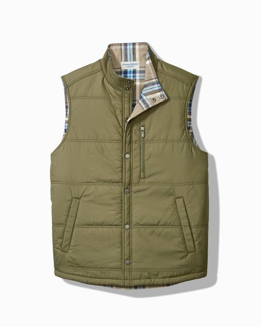 Big & Tall Oak Harbor Reversible Vest - Tommy Bahama Men