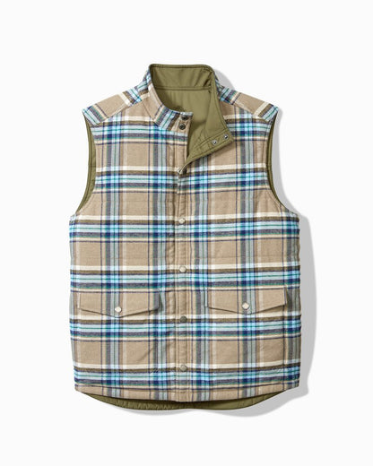 Big & Tall Oak Harbor Reversible Vest - Tommy Bahama Men