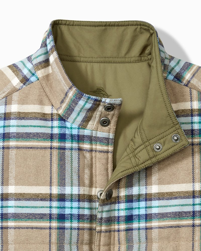 Big & Tall Oak Harbor Reversible Vest - Tommy Bahama Men