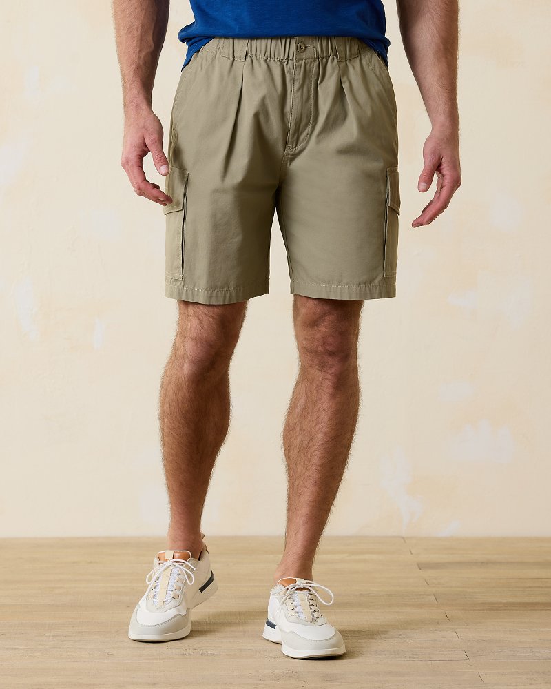 Big & Tall Bahama Survivor Elastic-Waist Cargo Shorts - Tommy Bahama Men