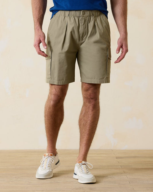 Big & Tall Bahama Survivor Elastic-Waist Cargo Shorts - Tommy Bahama Men