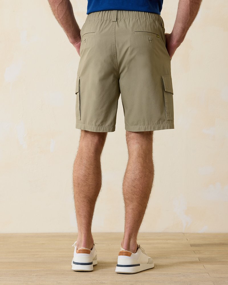Big & Tall Bahama Survivor Elastic-Waist Cargo Shorts - Tommy Bahama Men