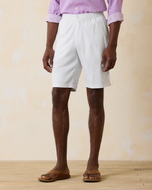 Big & Tall Linen in Paradise E-Waist Shorts - Tommy Bahama Men