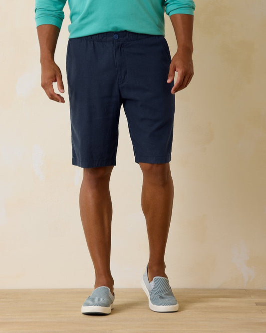 Big & Tall Linen in Paradise E-Waist Shorts - Tommy Bahama Men