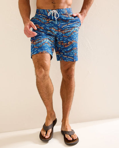 Big & Tall Baja Monte Rio Geo Boardshorts - Tommy Bahama Men