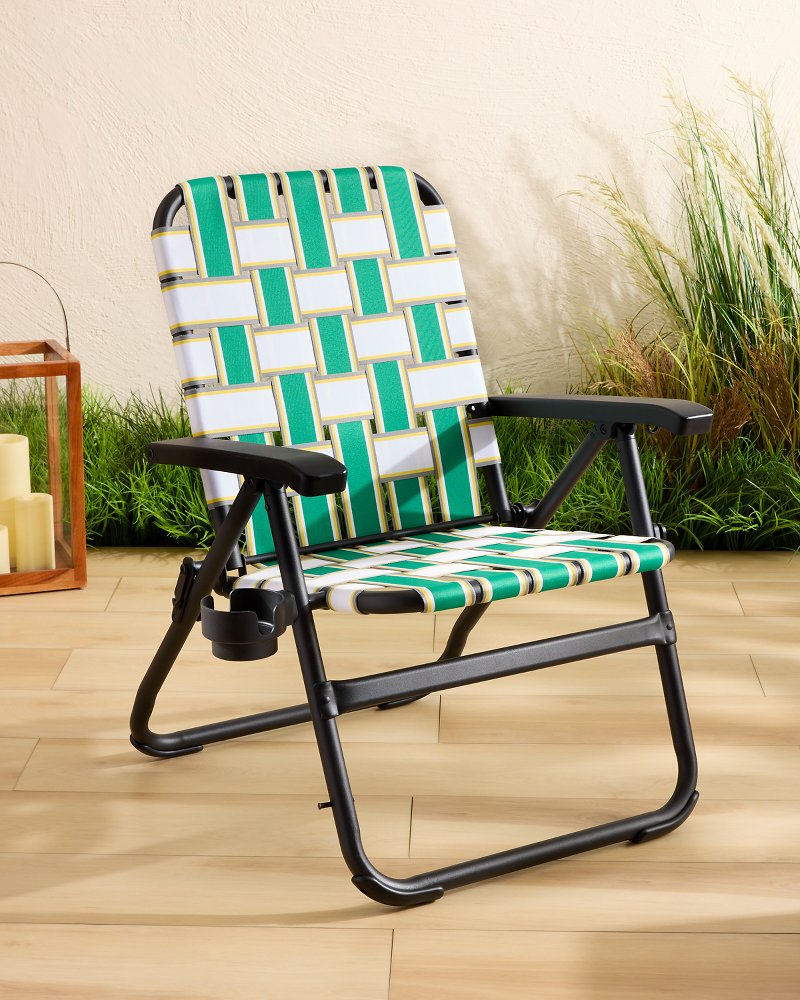 Tommy Bahama Retro Charm Strap Lawn Chair - Tommy Bahama Beach & Home