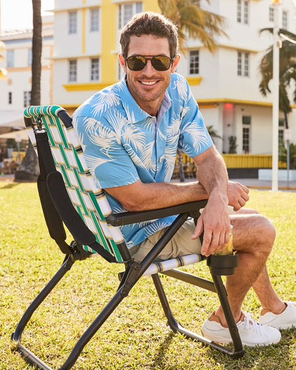 Tommy Bahama Retro Charm Strap Lawn Chair - Tommy Bahama Beach & Home