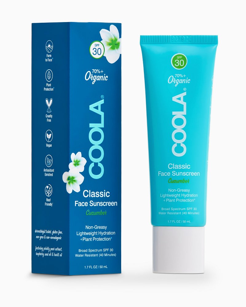 Cucumber SPF 30 Face Sunscreen Lotion by COOLA® - Tommy Bahama Beach & Home