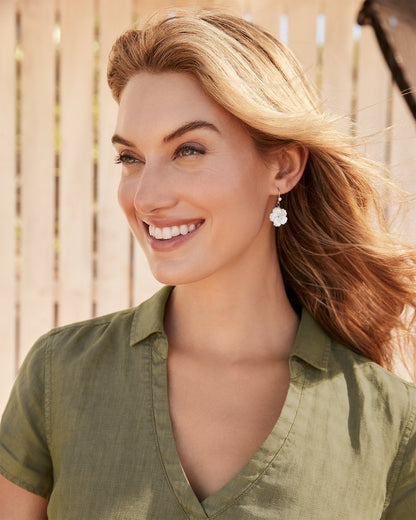 Island Essence Hibiscus Drop Earrings - Tommy Bahama Women